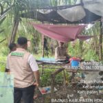 ODGJ Di Rohil Ini Terlantar, BAZNAS Turun Tangan Buatkan Rumah Untuk Standar Ditempatinya