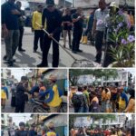 Didampingi Kadis LH Rohil Suwandi, Wakil Bupati Rohil Jhony Charles Pimpin Langsung Goro Massal