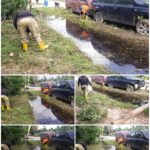 Bersihkan Parit Hingga Rumput Perkarangan Rumah Warga, Kailan Warga Kelurahan Bagan Barat Apresiasi dan Sampaikan Ucapan Terima kasih Kepada DLH Rohil