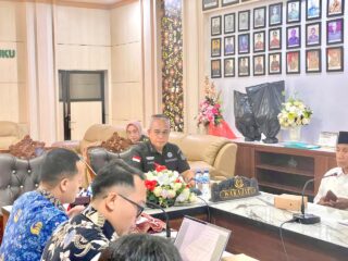 Wakajati Maluku Abdullah Noer Deny Pimpin Rapat Pakem, Cegah Aliran Sesat Di Maluku