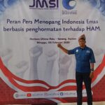 H.Yan Faisal Dari Rohil Hadiri di Acara Puncak Anugrah JMSI Sempena HPN 2026 di Kota Serang Banten